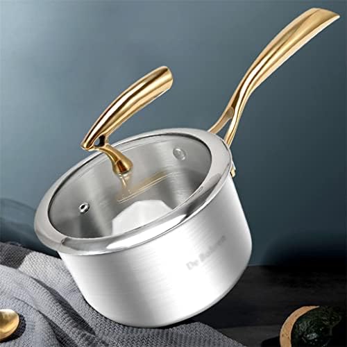 Sdfgh aço inoxidável Conjunto de panelas wok fritas frigideira frigideira frigideira panela dupla non stick kitchen conjunto de cozinha ferramenta de cozinha