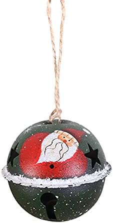 7mu39e material de natal pingente de campainha de natal decoração bola de natal