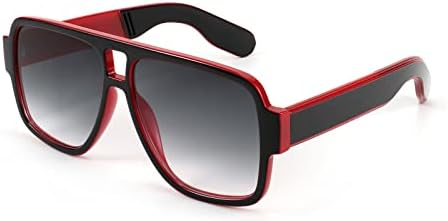 Karsaer Vintage 70s Style Aviator Sunglasses para homens Mulheres Ponte Double Squa