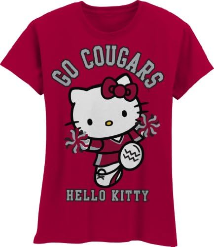 NCAA Connecticut Huskies Hello Kitty Pom Pom Girls 'Crew camiseta