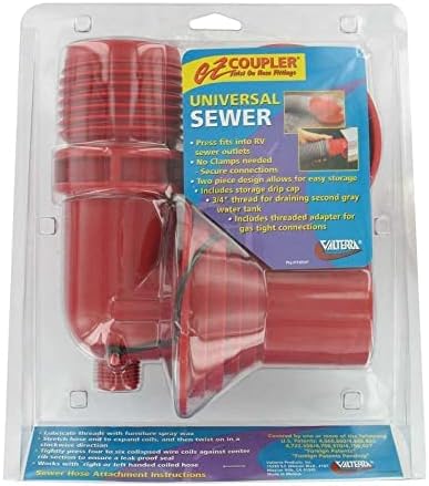 Valterra F02-3305VP EZ ACUPLOR ADAPTADOR DE SEGRO E RED RED 90 °