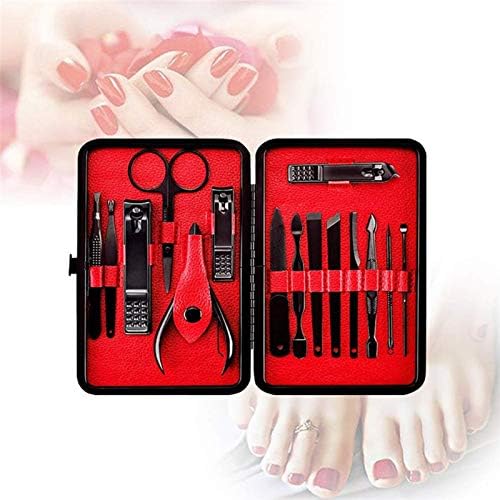 Gikos 8/10/15/18 PCS Manicure Conjunto de manicure Aço inoxidável Kit de pedicure Kit de unhas Conjunto de unhas Manicure