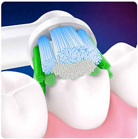 Cabeça de escova de dentes limpa de precisão oral-b com tecnologia de limpeza, pacote de 6 contagens, 33 g
