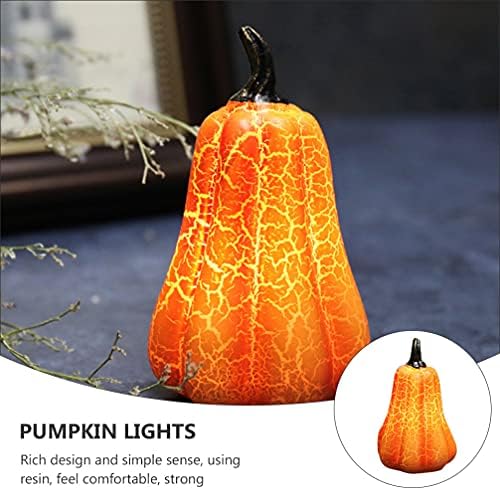 AMOSFUN outono decoração ao ar livre 2pcs Halloween Pumpkin LED LUZES DE LANTERNO LANTERN BATERIA DO BATERIA DE BATERIA DO BATERIA DE BATERIA DO BATIL