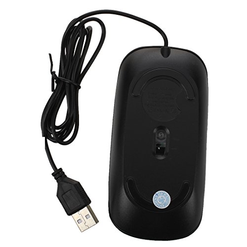 Mouse - TooGoowired Optical Mouse 800 DPI LED USB 2.0 Black 1.1 para jogos de PC