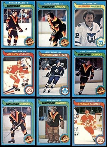 1979-80 O-PEE-Chee Vancouver Canucks Team Set Vancouver Canucks EX/MT+ Canucks