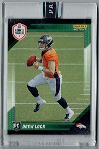 Drew Lock 2019 Panini Instant Only 10 Made Rookie Cart