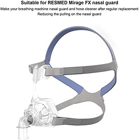 Quadro de substituição, guarda nasal de reutilização de acessório de máquina de respiração ajuste para mirage fx guarda