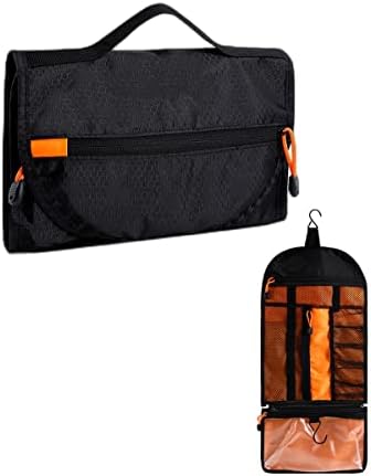 Lingsfire pendurando bolsa de higiene pessoal, bolsa de higiene pessoal compacta para homens para homens banheiro saco de