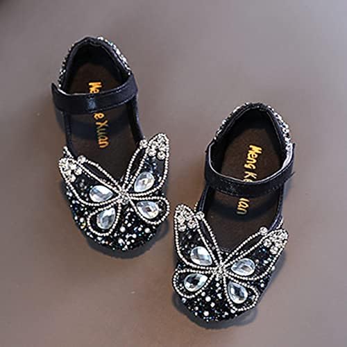 Fashion Primavera e verão crianças sapatos de dança Meninas vestido de vestido Sapatos princesas Romestone pérola