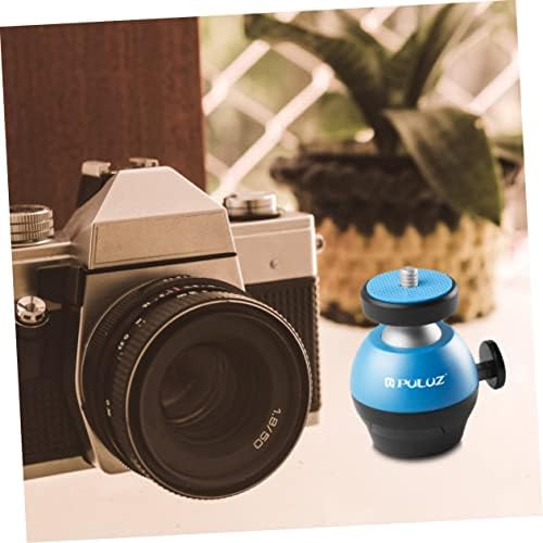 Solustre 3pcs Cabeça com telefone/suporte de metal/suporte/tripé selfie bola de bola- câmera/câmera/adaptador de mini-ação compacta