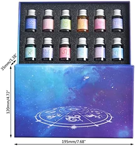 N/A 12 Constellation Ink Gold Powder Dip Pen Student Escrevendo Sinalização de canetas de canetas de tinta de preenchimento de canetas de canetas