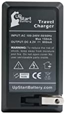 Upstart Battery Substituição para o carregador Canon Vixia HF200-Compatível com Canon BP-819 BP-808 BP-809 BP-827 Chargers