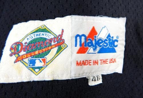 1994-96 Houston Astros 47 Game usou Black Jersey Batting Practice NP Rem 46 694 - Jogo usado MLB Jerseys