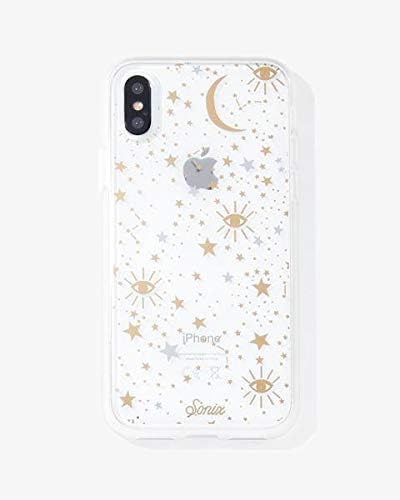 Sonix Cosmic Stars Case for iPhone XS Max Protetive Clear Gold Silver Star Case Series para Apple iPhone XS Max