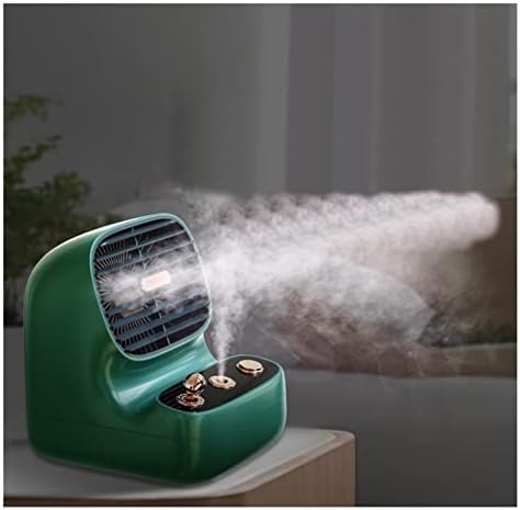 Fan jkyyds-Spray resfriamento de ventilador pequeno gabinete gabinete pequeno umidificador de dois em um quarto dormitório