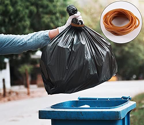 Bandas elásticas grossas lixo de serviço pesado pode faixas elásticas elásticas lixo elástico lata bands pasta de