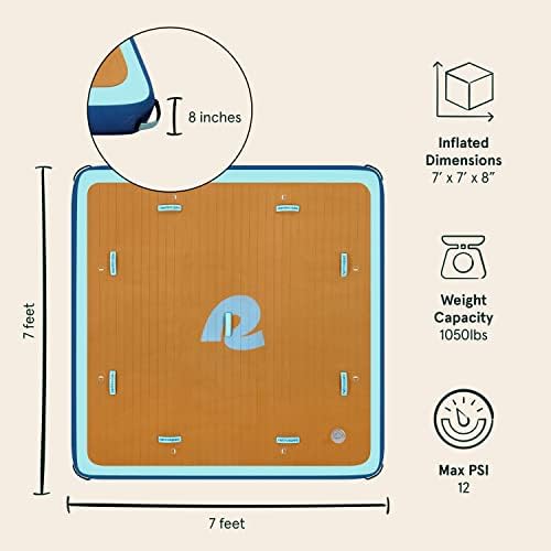 Plataforma inflável do Dock RetaSpec Weekender