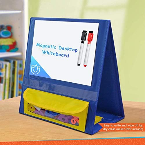 Eamay Magnetic Desktop Tablopp Stands Gráfico de bolso Dobrável Samll Decar a ferramenta de sala de aula da placa