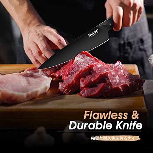Huusk Japan Knives, pacote de faca de chef sérvio atualizado com facas profissionais de cozinha