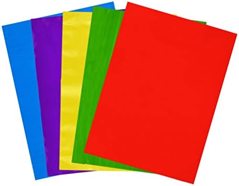 Sewroro Gift embrulhando papel de embrulho de casamento 50pcs folhas de celofane envolve doces celofane papel papel nougat color hurd
