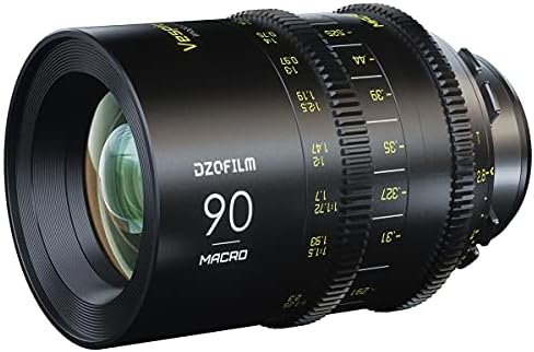 DZOFILM VESPID Prime Prime 90mm Macro T2.8 Lente de cinema para montagem PL