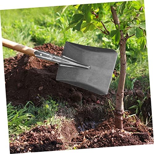 Yardwe Compost Shovel Tools doméstico Tools Metal Pooper Scooper Gardening Shovel Cabeça Matinho de jardim de jardinagem