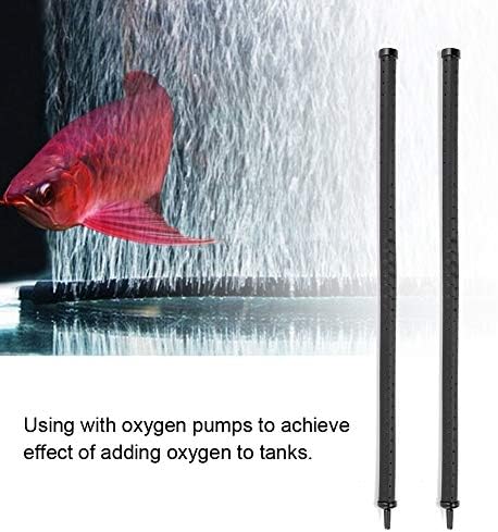 Difusor de tubo de bolha, 2pcs oxigênio difusor de tubo de ar barra de pedra para peixes aquário Aquário Acessórios da