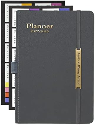 2022-2023 Planner - Planejador Weekly e Mensal Acadêmico 2022-2023 com guias mensais, 5,5 x 8,2, jul. 2022 - dezembro de 2023,