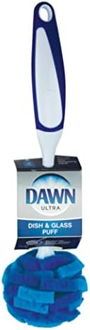 Dawn Ultra, Puff Glass and Dish, White