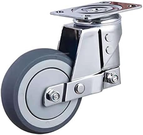 Larro Silent Weming Wheel Universal With Wheel Anti-Sísmico Caster para Portão de Equipamento Pesado, Casters industriais 1PCS
