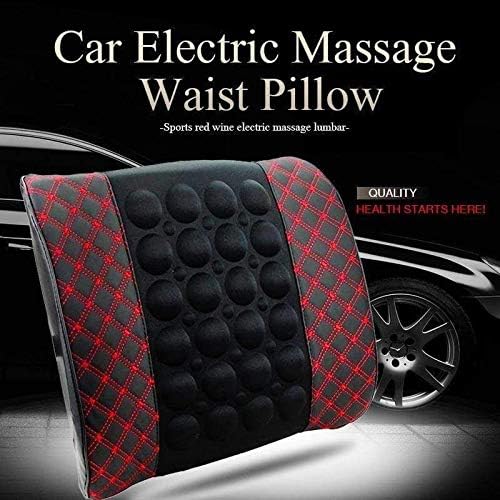 Qiaonai zd1030 massagem de carros suporta lombar suporta almofada de almofada de travesseiro de garagem de garagem de garganta de segurança