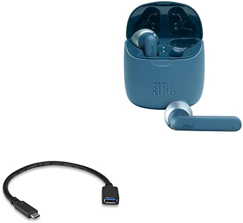 Cabo de ondas de caixa compatível com JBL Tune 225 TWS - Adaptador de expansão USB, adicione hardware conectado USB ao seu