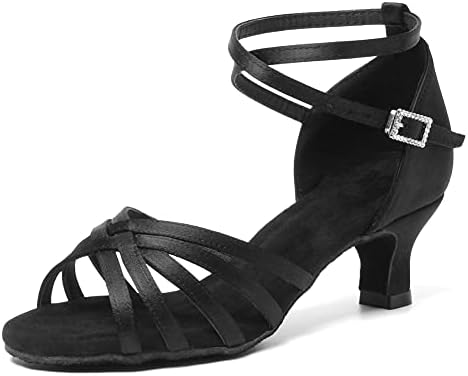 Sapatos de baile de baile de baile de baile de dança feminina de Hipfeoseus sandálias de desempenho, modelo 217