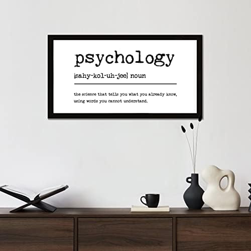 Alioyoit psicologia substantivo definição de madeira sinais de madeira Psicologia Função Definição 12x22in Placa de madeira preta