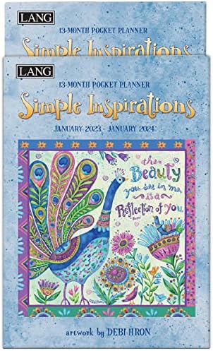 Lang Simple Inspirations ™ 2023 Monthly Pocket Planner