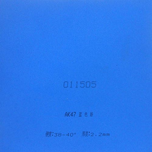 Palio AK47 PIPS azul na folha de borracha de tênis de mesa
