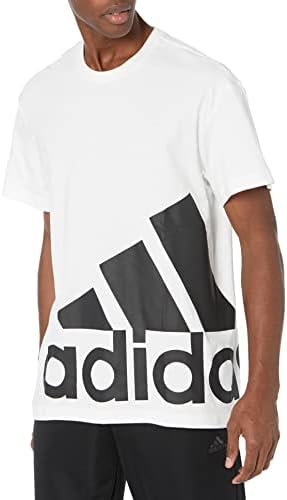 Tee de logotipo gigante dos itens essenciais da adidas masculina