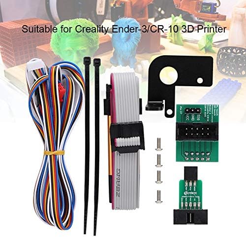 Kit de Acessórios para Impressora 3D ZOPSC para Creality CR-10/Ender-3 Adaptador Verde placa com suporte