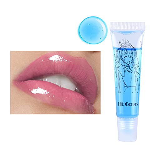 Maquiagem de maquiagem em estrela hidratante bálsamo labial, brilho labial, brilho labial hidratante para rachaduras.