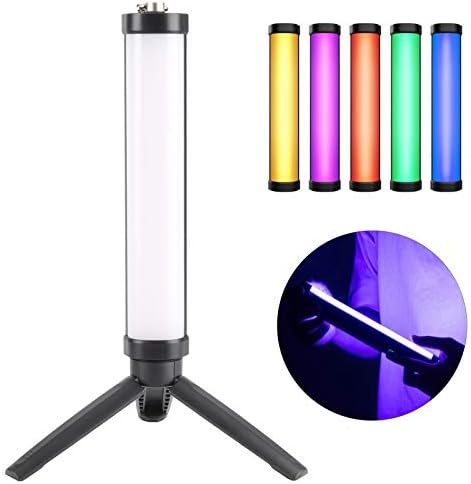RGB Tubo de iluminação portátil portátil LED LED LIVER VÍDELA LUZ DE VÍDEA LUZ DE DIVE LUZ