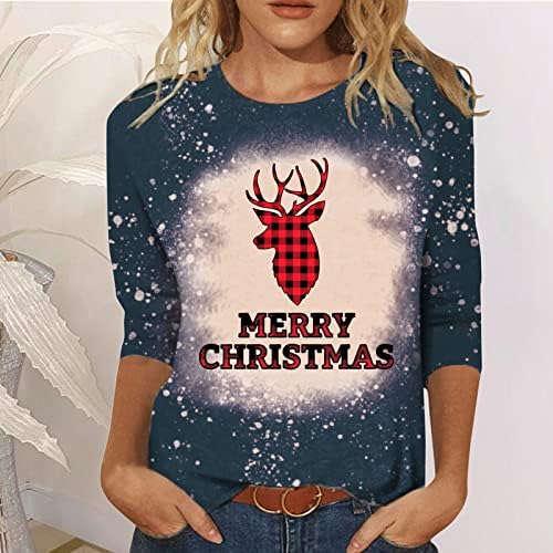 Camisa para mulheres Sexy Casual Crewneck Camisetas soltas Casual Casual Henley Camisa relaxada Tops Fall Tops Fall