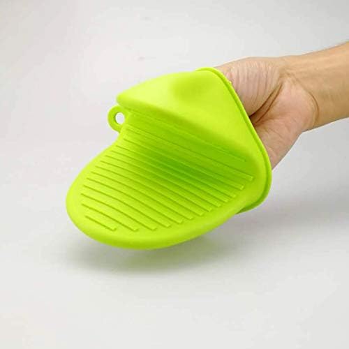 2 peças Silicone Matits forno mitt hitt suporte de calor resistente à luva de cozinha Bake