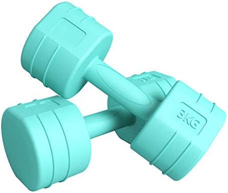 Par de peso de halteres de vinil 2dumbbells, barra multifecificada multifuncional, equipamento de exercício de fitness de treino