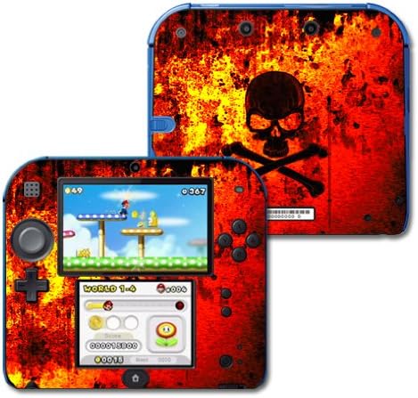 MightySkins Skin Compatível com Nintendo 2DS - Bio Skull | Tampa protetora, durável e exclusiva do encomendamento de vinil | Fácil