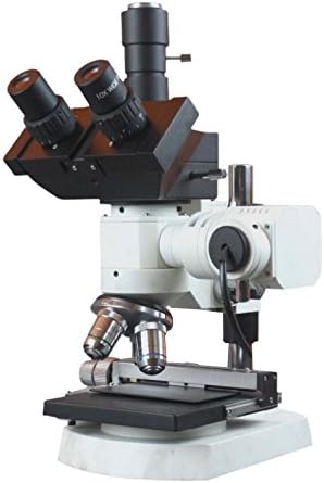 Microscópio de metalurgia de metal pó de metal trinocular 1200x de 1200x