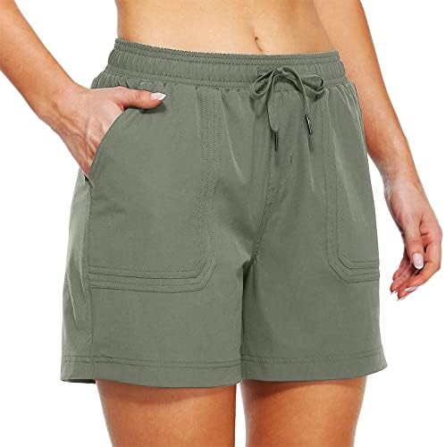 Shorts de ioga dbylxmn com bolsos para mulheres shorts rápidos shorts atléticos shorts ao ar livre feminina shorts femininos casuais