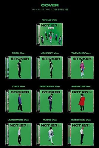 NCT 127 3º Álbum Sticker Korean Press Jewel Case Versão