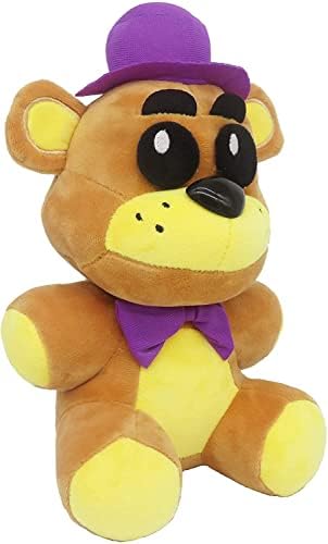 Géneric F-N-A-F Atuais Golden Freddy Fazbear Chapéu roxo, chapéu preto, Frost Bear 8 -5 noites no Freddy's-Shadow Nightmare