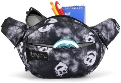 Jansport Fifth Avenue Fanny Pack Bags Crossbody para mulheres, homens, luzes da cidade - Saco de cintura elegante e durável